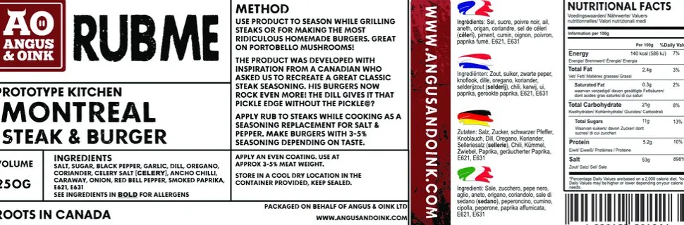 Angus & Oink – Montreal Steak