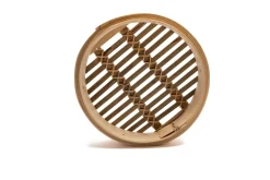 Bamboe stoommandje 22cm