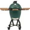 Big Green Egg Large – met intEGGrated onderstel en acacia zijplankjes