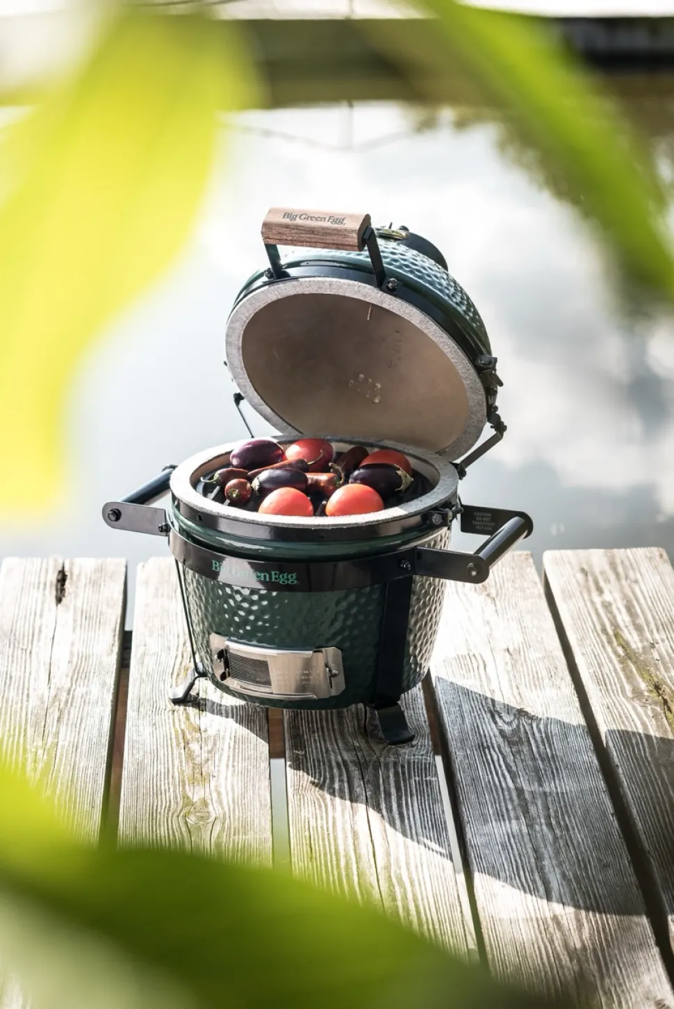 Big Green Egg MiniMax – met onderstel & handgrepen