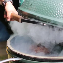 Big Green Egg XL – met intEGGrated handler en acacia zijplankjes