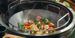Carbon steel grill wok Big Green Egg