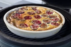 Deep dish pizza stone Big Green Egg