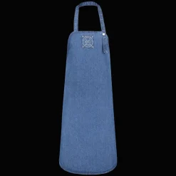 Denim schort blauw Witloft