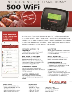 Flame Boss 500 WiFi Temperatuurregelaar