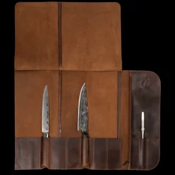 Foedraal bruin leder Forged