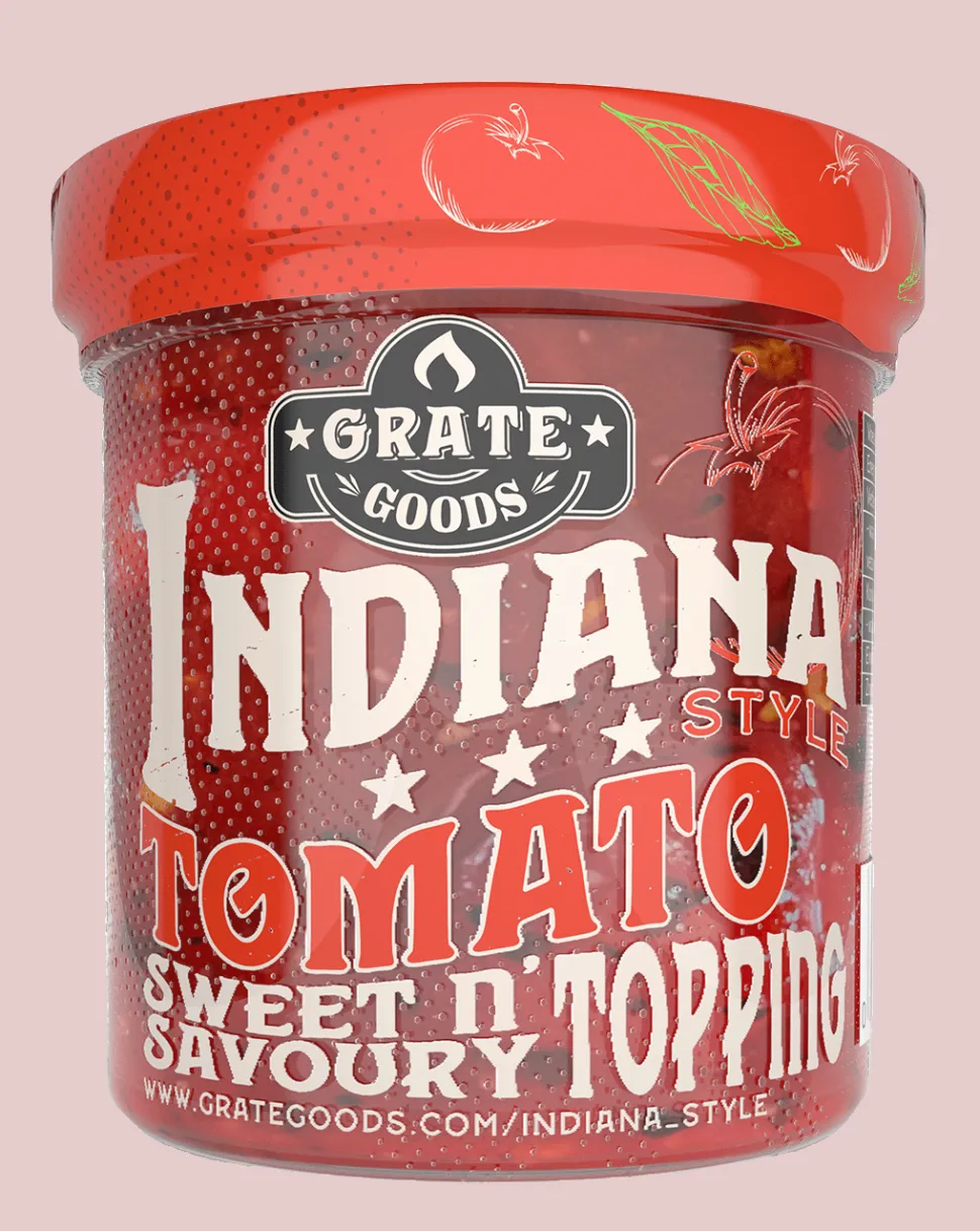 Indiana tomato topping Grate Goods
