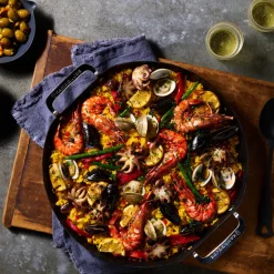 Karbon Steel paella pan Kamado Joe