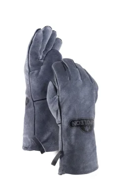 Lederen barbecuehandschoenen Napoleon