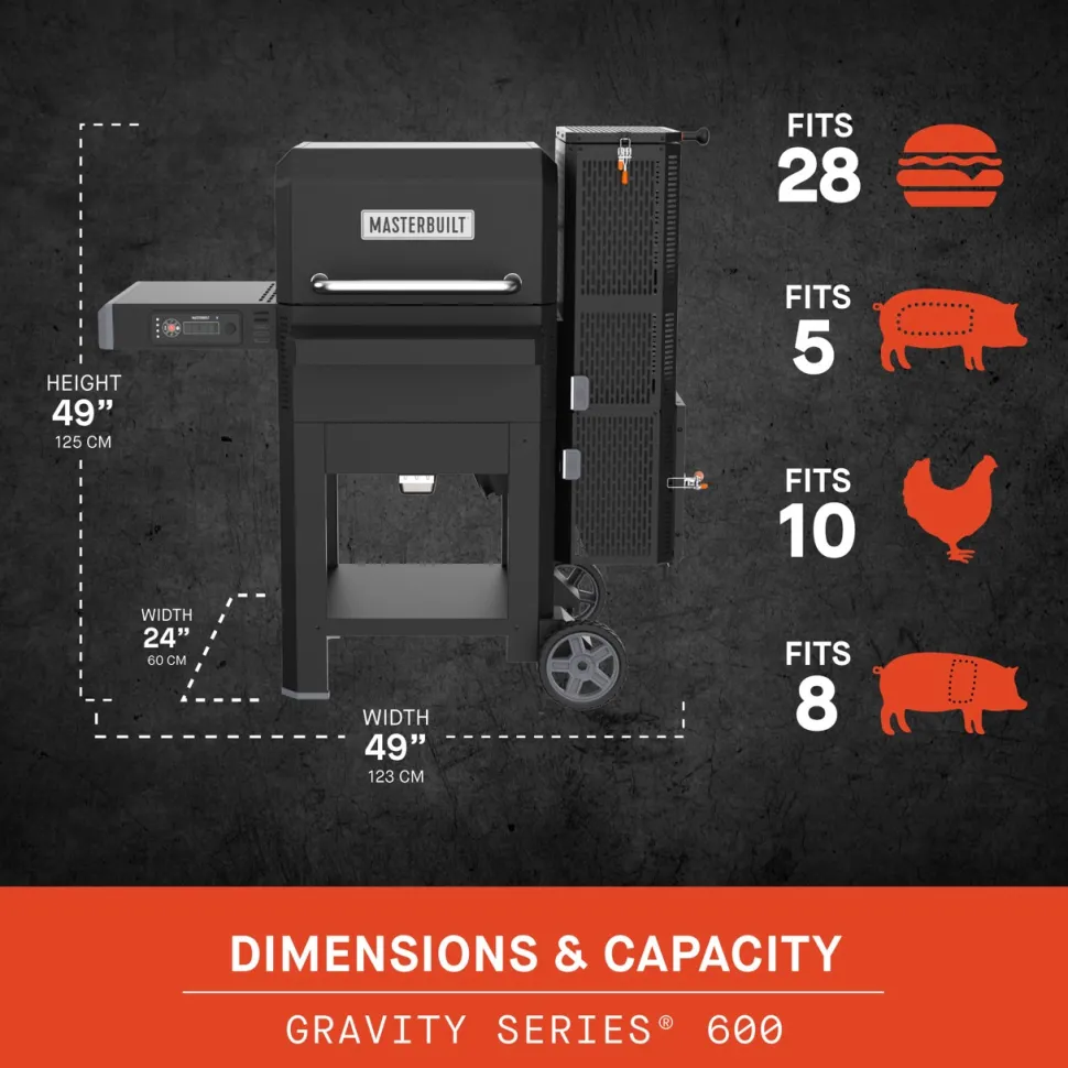 Masterbuilt Gravity Series 600