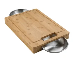 Napoleon Pro Snijplank met 2 RVS schalen