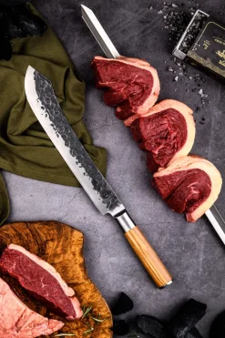 Olive Forged Butcher knife