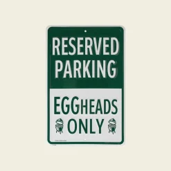 Parkeerbord ‘EGGheads only’ Big Green Egg