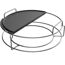 Plancha griddle halve maan (EGGspander) Big Green Egg