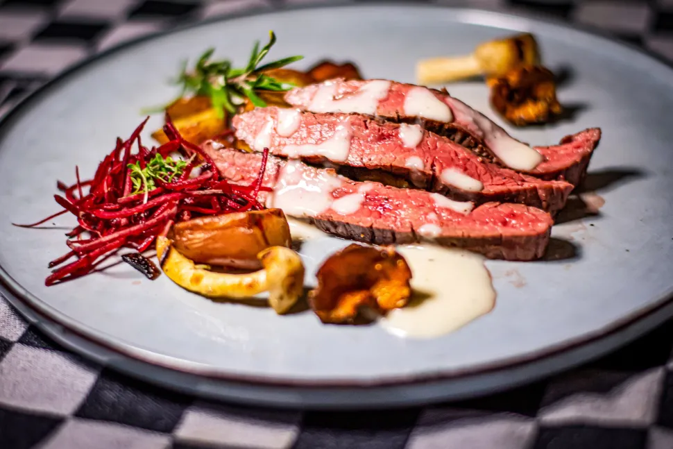 Runder bavette steak