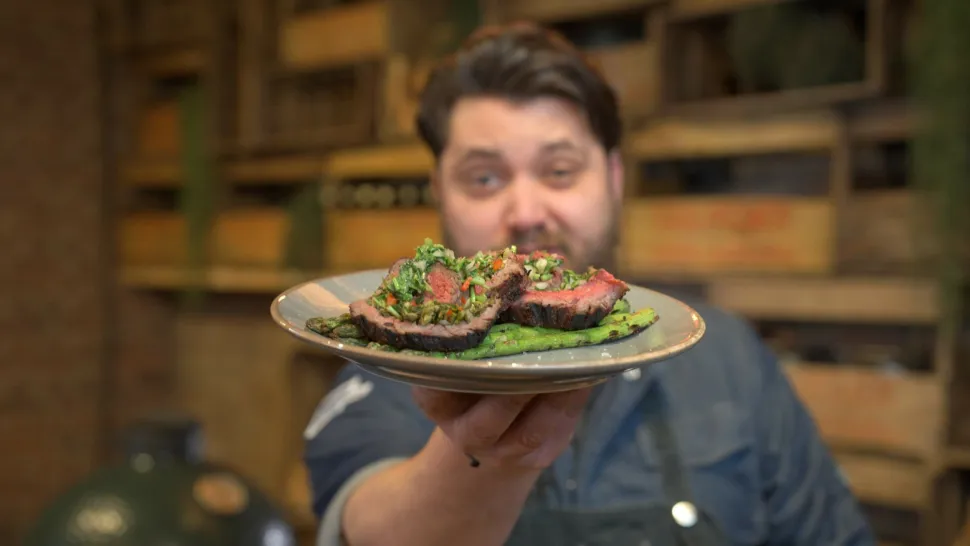 Runder bavette steak