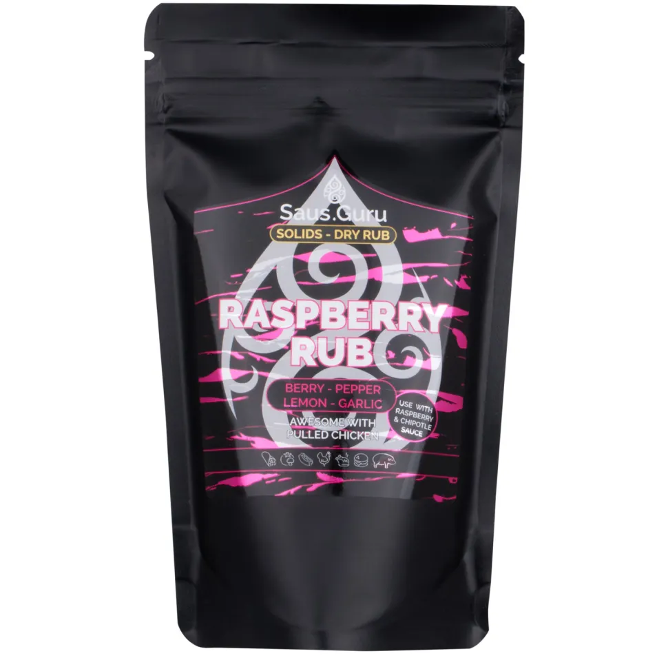 Saus.Guru pitmaster rub – Raspberry Rub