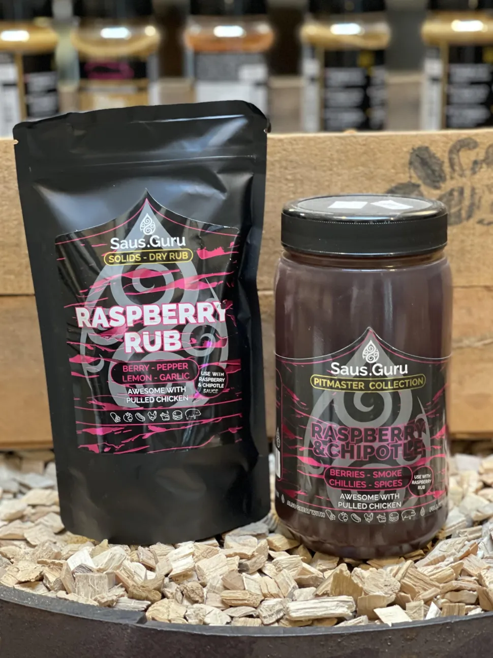 Saus.Guru pitmaster rub – Raspberry Rub