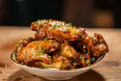 Scharrel kippenvleugels