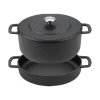 Skillet + Dutch Oven black Set 28CM Combekk