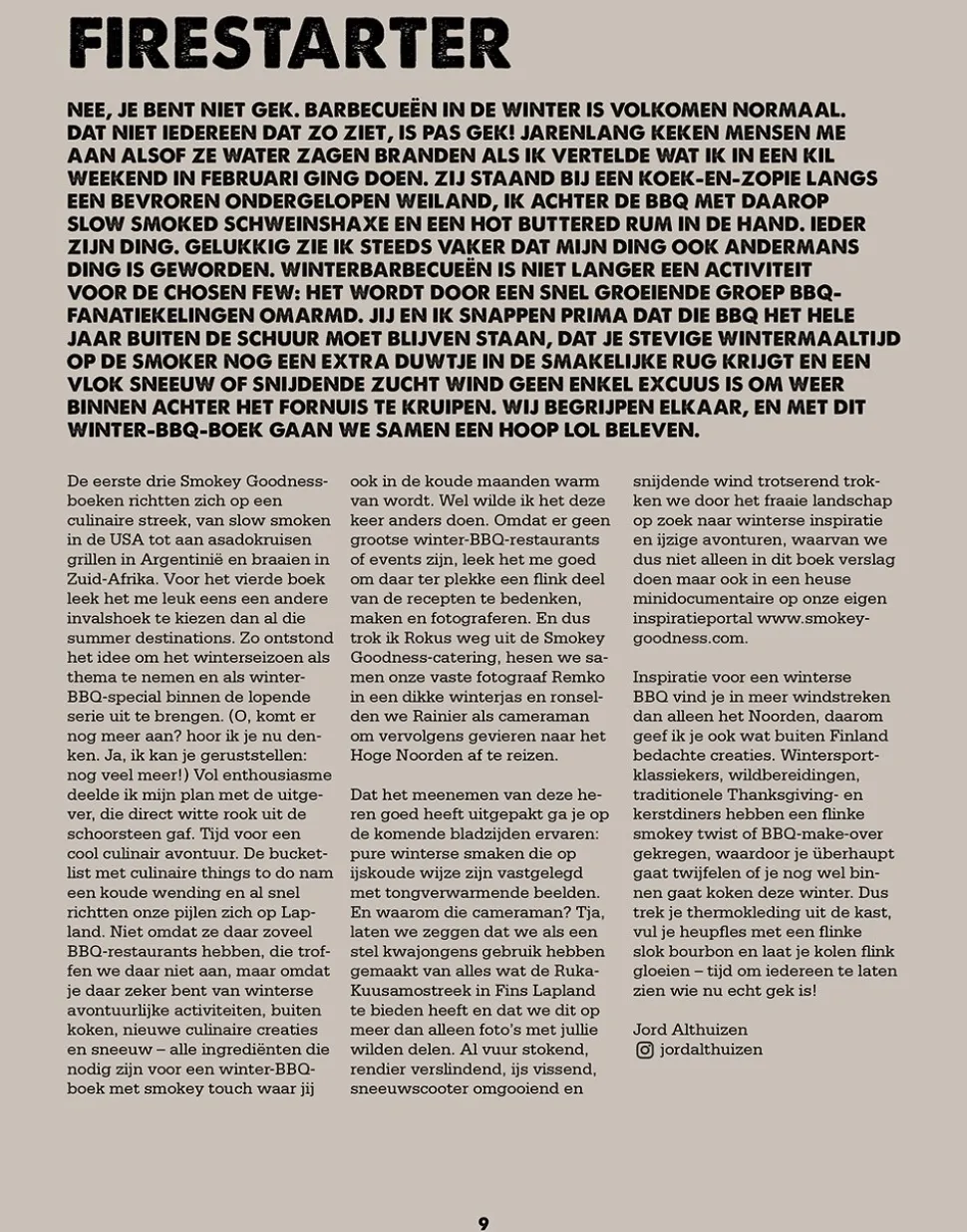 Smokey Goodness 4 – Winter BBQ