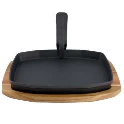 The Bastard gietijzeren kookplaat + houder