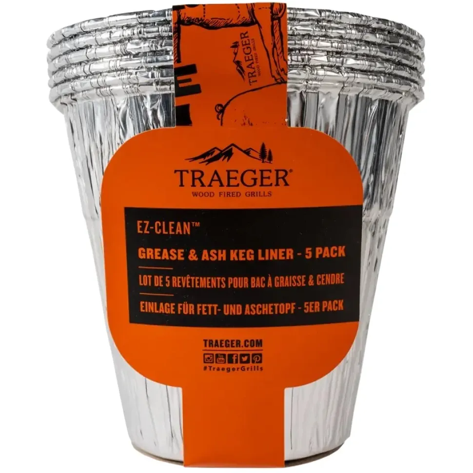 Vetopvangbak EZ Clean Aluminium 5 Pack Traeger