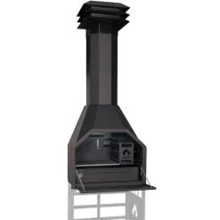 Zuid-Afrikaanse Braai 800 Freestanding Home Fires